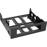 DeLOCK 3,5" naar 5.25" inbouwframe Zwart, Bulk