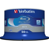 Verbatim BD-R SL Datalife 25 GB blu-ray media 6x, 50 stuks