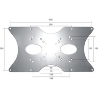 Neomounts FPMA-VESA400 adapter Zilver, tot 35 kg, Retail