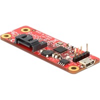 DeLOCK Converter USB Micro-B + 5Pin USB > SATA 7Pin adapter Rood