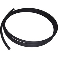 Alphacool AlphaTube TPV 12,7/7,6 slang Zwart (mat), 3,3 meter