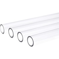 Alphacool Eisrohr 13/10mm PETG HardTube 80cm buis Transparant, 4 stuks