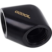 Alphacool Eiszapfen L-connector verbinding Zwart