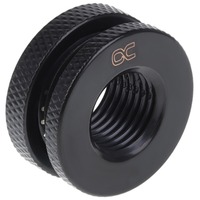 Alphacool HF tussenschotaansluiting G1/4" verbinding Zwart
