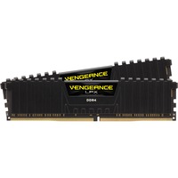 Corsair Vengeance LPX 32 GB DDR4-3000 (2x 16 GB) werkgeheugen Zwart, CMK32GX4M2D3000C16, XMP 2.0