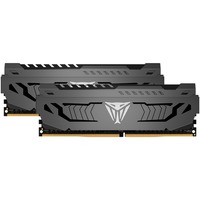 Patriot 64 GB DDR4-3600 kit werkgeheugen Grijs, PVS464G360C8K, Viper Steel, XMP