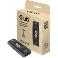 Club 3D DisplayPort 1.4 actieve repeater Zwart