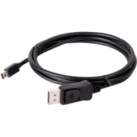 Club 3D Mini-DisplayPort naar DisplayPort 1.4 HBR3 kabel Zwart, 2 meter