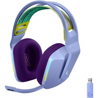 Logitech G733 LIGHTSPEED Wireless RGB over-ear gaming headset Lila, Pc, PlayStation 4