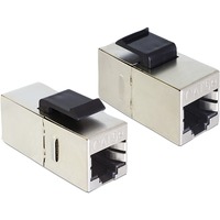 DeLOCK Keystone Module RJ45 female > RJ45 female Cat.5e compact