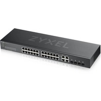 Zyxel GS1920-24v2 24-Port GbE Smart Managed Switch Zwart