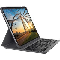 Logitech Slim Folio Pro for iPad Pro 11-inch (1st and 2nd gen) tablethoes Zwart, QWERTY - UK layout