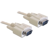 DeLOCK Serial RS-232 Sub-D9 male > RS-232 Sub-D9 male, 1m kabel 82980