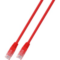 Patchkabel RJ45 Cat.6 U/UTP 20m Rood