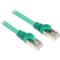 Sharkoon Cat.6 netwerkkabel Groen, 2 meter, SFTP, RJ-45