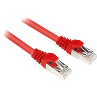 Sharkoon Cat.6 netwerkkabel Rood, 3 meter, SFTP, RJ-45
