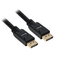 Sharkoon DisplayPort 1.3 kabel Zwart, 1 meter, 4K