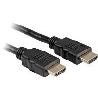 Sharkoon High Speed HDMI kabel met Ethernet Zwart, 10 meter, 4K, Verguld