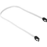 Sharkoon Sata III sleeve kabel Wit, 0,3 meter