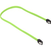 Sharkoon Sata III sleeve kabel Groen, 0,6 meter