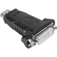 goobay Adapter DVI-D naar HDMI Zwart