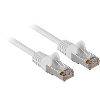 goobay Patchkabel RJ-45 F/UTP met Cat.5e Wit, 50 meter