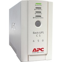 APC Back-UPS 650VA noodstroomvoeding Beige, 4x C13 uitgang, USB, BK650EI, Retail