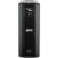 APC Back-UPS PRO 1500VA noodstroomvoeding Zwart, 6x schuko uitgang, USB, BR1500G-GR, Retail