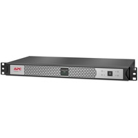 APC Smart-UPS C Lithium Ion, Short Depth 500VA, SmartConnect Grijs/zwart, 4x C13 uitgang, rack mountable, 1U, SCL500RMI1UC