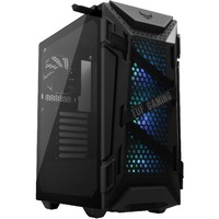 ASUS TUF Gaming GT301 midi tower behuizing Zwart | 2x USB-A | RGB | Tempered Glass