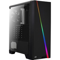 Aerocool Cylon midi tower behuizing Zwart | 3x USB-A | RGB | Window