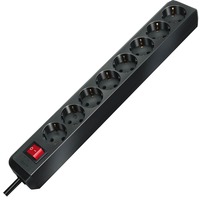 Brennenstuhl Eco-Line Stekkerdoos 8x stekkerdoos Zwart, 1159300018, voor 8 stekkers