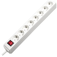 Brennenstuhl Eco-Line Stekkerdoos 8x stekkerdoos Wit, 1159320018, voor 8 stekkers