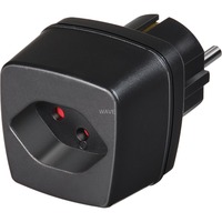 Brennenstuhl Reisadapter stekkerdoos adapter Zwart