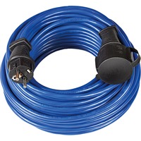 Brennenstuhl Verlengkabel IP44, geaard Blauw, 10 meter