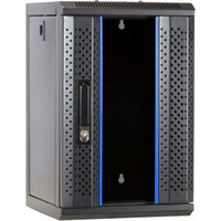 DSI 10 inch 9U Serverkast met glazen deur server rack 