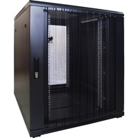 DSI 18U serverkast met geperforeerde deur - DS8018PP server rack Zwart, 800 x 1000 x 1000mm