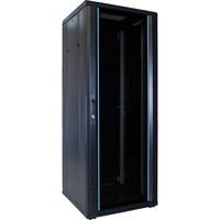 DSI 32U serverkast met glazen deur - DS6632 server rack Zwart, 600 x 600 x 1600mm