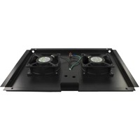 DSI Fan-pakket met 2 ventilatoren - DS-FT60 koeling Zwart, 410 x 44 x 330 mm, voor 600 mm diepe serverkasten