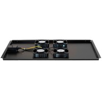 DSI Fan-pakket met 4 ventilatoren - DS-FT120 koeling Zwart, 410 x 945 x 40 mm, voor 1200 mm diepe serverkasten