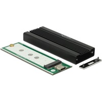 DeLOCK Externe behuizing voor M.2 NVMe PCIe SSD Zwart, 42600, USB Type-C