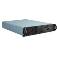 Inter-Tech 2U-2129-N rack behuizing Zwart | 2x USB-A