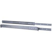 Inter-Tech 2U telescopische rails 455 mm inbouwrails Grijs