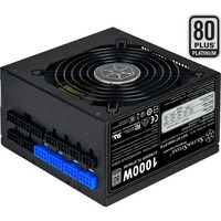 SilverStone SST-ST1000-PTS modulaire 1000 watt voeding  Zwart, 8x PCIe, 8x PCIe, Kabel-Management