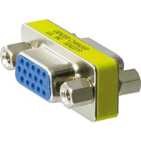 goobay Koppelstuk VGA > VGA adapter Zilver, Gender Changer