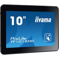 iiyama ProLite TF1015MC-B2 10.1" touchscreen monitor Zwart, Touch, VGA, HDMI, DisplayPort 