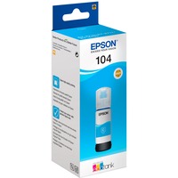 Epson 104 EcoTank inkt C13T00P240, Cyaan