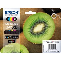 Epson Multipack - 202 XL inkt C13T02G74010, 'Kiwi', XL, 5-delig