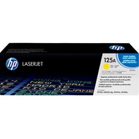 HP 125A gele LaserJet tonercartridge (CB542A) Geel, Geel, Retail