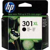 HP 301XL Inktcartridge CH563EE, XL, Zwart, Retail